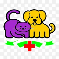 漫画宠物医院图片