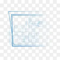 矢量蓝色科技纹理