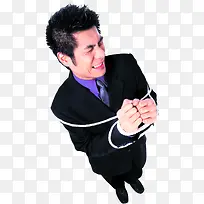 束缚人物压力释放
