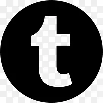 Tumblr的标志图标