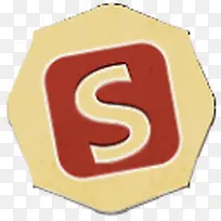 S英文字母图标