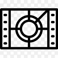 拍摄Lights-Camera-Action-icons