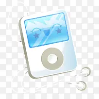 卡通ipod电子