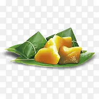 绿色粽子礼物长粽