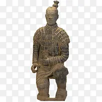 一个兵马俑
