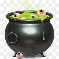 万圣节煮眼睛