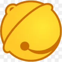 黄色卡通铃铛
