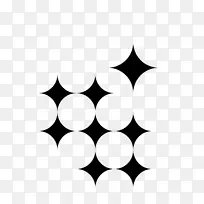 四角星 五角星  星星  AI  矢量图