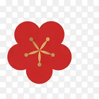 春节素材免扣透明元素花瓣