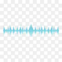 时尚彩色音乐声波兴
