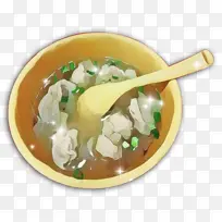 卡通小鲜肉云吞