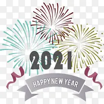 2021新年快乐烟花