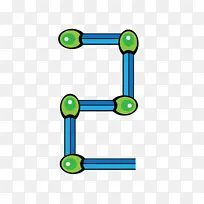 火柴-数字-2