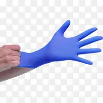 一次性丁腈橡胶手套高清免扣