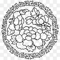 花纹 圆形 传统图案