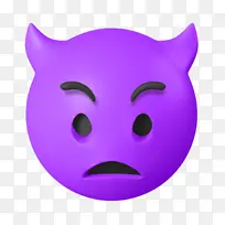 3D立体恶魔表情包