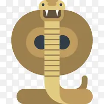 眼睛蛇 卡通 图标 PNG