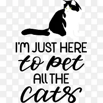 猫-猫猫一样的人类小黑白米