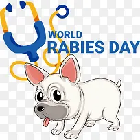 世界狂犬病日-世界狂犬病日狗健康狂犬病控制