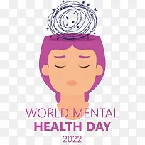 世界心理健康日世界心理健康日心理健康健康