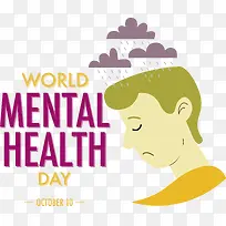 世界精神卫生日-世界精神卫生日