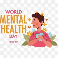 世界精神卫生日-世界精神卫生日