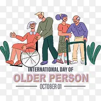 国际老年人日-国际老年人日国际老年人日奶奶日爷爷日