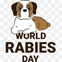 世界狂犬病日-世界狂犬病日狗健康狂犬病控制