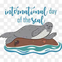 国际海豹日-国际海豹日海豹日海豹动物