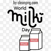 世界牛奶日-世界牛奶日牛奶食品