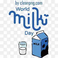 世界牛奶日-世界牛奶日牛奶饮料食品
