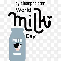 世界牛奶日-世界牛奶日牛奶饮料食品