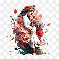 3d母亲-母亲节