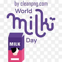 世界牛奶日-世界牛奶日牛奶饮料食品