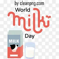 世界牛奶日-世界牛奶日牛奶饮料食品