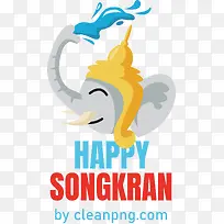 泼水节-泼水节泼水节泰国新年泼水节