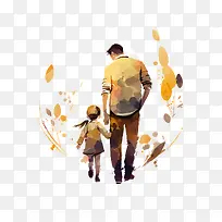 父亲和孩子——父亲节