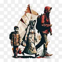 世界难民日-世界难民日难民家庭需要帮助