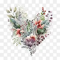 水彩心-水彩心