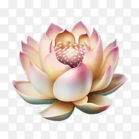 粉彩莲花-莲花
