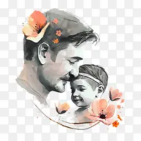 父亲和孩子——父亲节