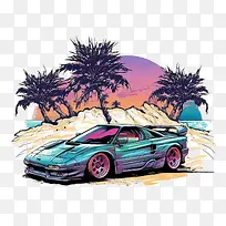 90年代汽车的颜色-90年代汽车的颜色沙滩车