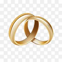 金色结婚戒指-结婚戒指