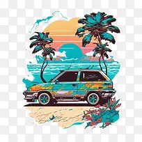 90年代汽车的颜色-90年代汽车的颜色沙滩车
