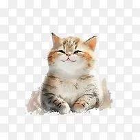微笑的猫-微笑的猫可爱的猫与猫