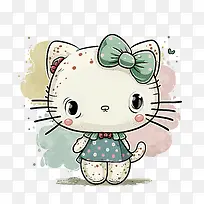 可爱的凯蒂猫-凯蒂猫