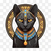 古代黑猫——法老