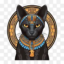 古代黑猫-古代黑猫埃及黑猫猫黑猫埃及猫