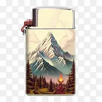 山上的打火机-山上的打火机老打火机山野营篝火
