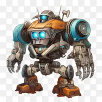 变形机器人-变形机器人机器人机器人android未来派